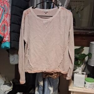 Splendid Blush Pink Sweatshirt